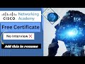 🚀 Free Cisco Certified Course 2025 | Earn Cisco Certificate Online | No Fees