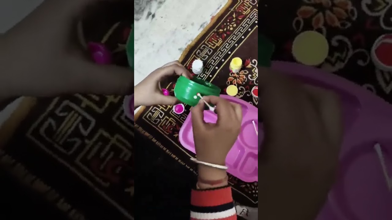 Waste to Beautiful 🖌️♻️Plastic Box Makeover ✨ Best Out of Waste