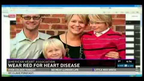 Survivor Jen Thorson talks 'Wear Red Day' with Dia...