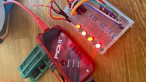 PIC16 Assembly - Upload program with PICkit2