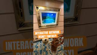 Interactive Artwork aboard Disney Fantasy! Deck 5 in the Main Hall! #disneycruise #disneyfantasy