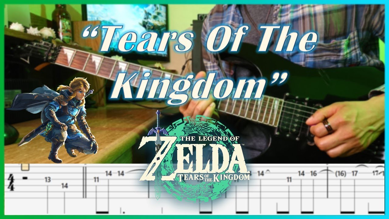 【TABS】Zelda: Tears Of The Kingdom Main Theme (Electric Guitar Cover) | Luis Téllez Music