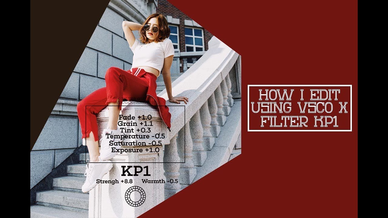 How Edit using VSCO X Kodak Potra 100 (KP1) Filter