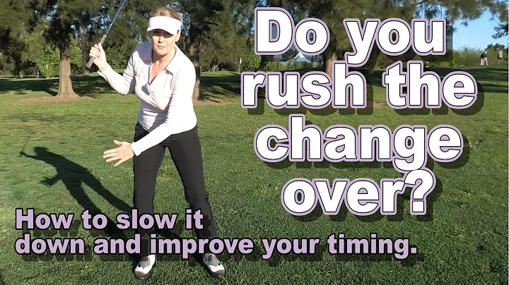 Hitting hooks and slices? You could be rushing you...