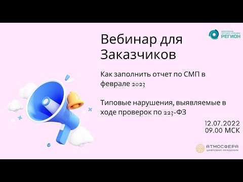 Как заполнить отчет по СМП в феврале 2023. Типовые нарушения, выявляемые в ходе проверок по 223 ФЗ