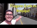 Recorriendo el CENTRO HISTÓRICO DE AREQUIPA! 😱🇵🇪 | 7 LUGARES GRATIS | JESÚS GARCÍA VLOGS