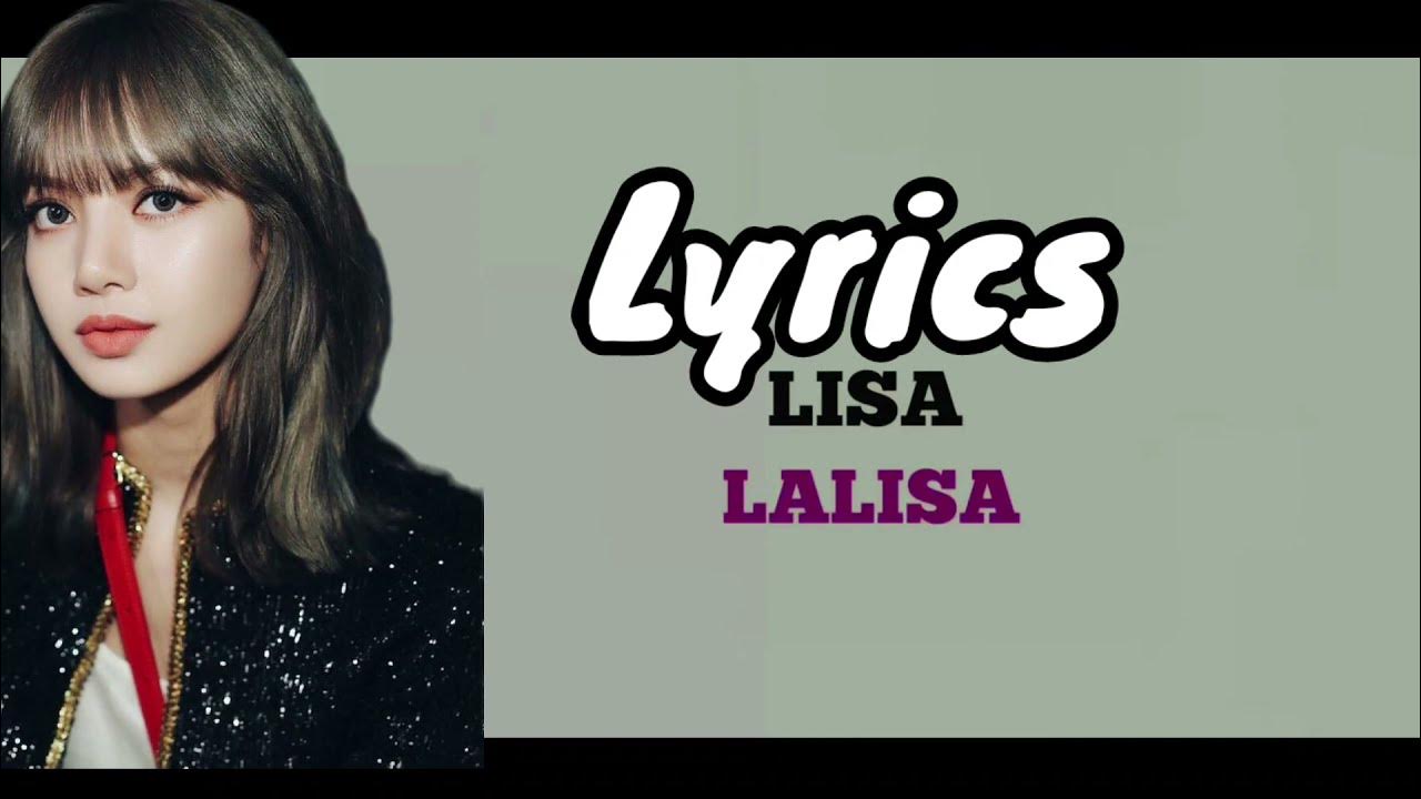 Lalisa lisa текст