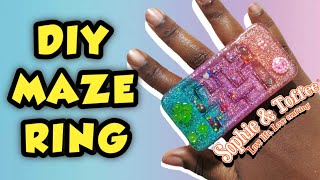 DIY MAZE RING!!! Sophie And Toffee December Blowout Elves Box 2019