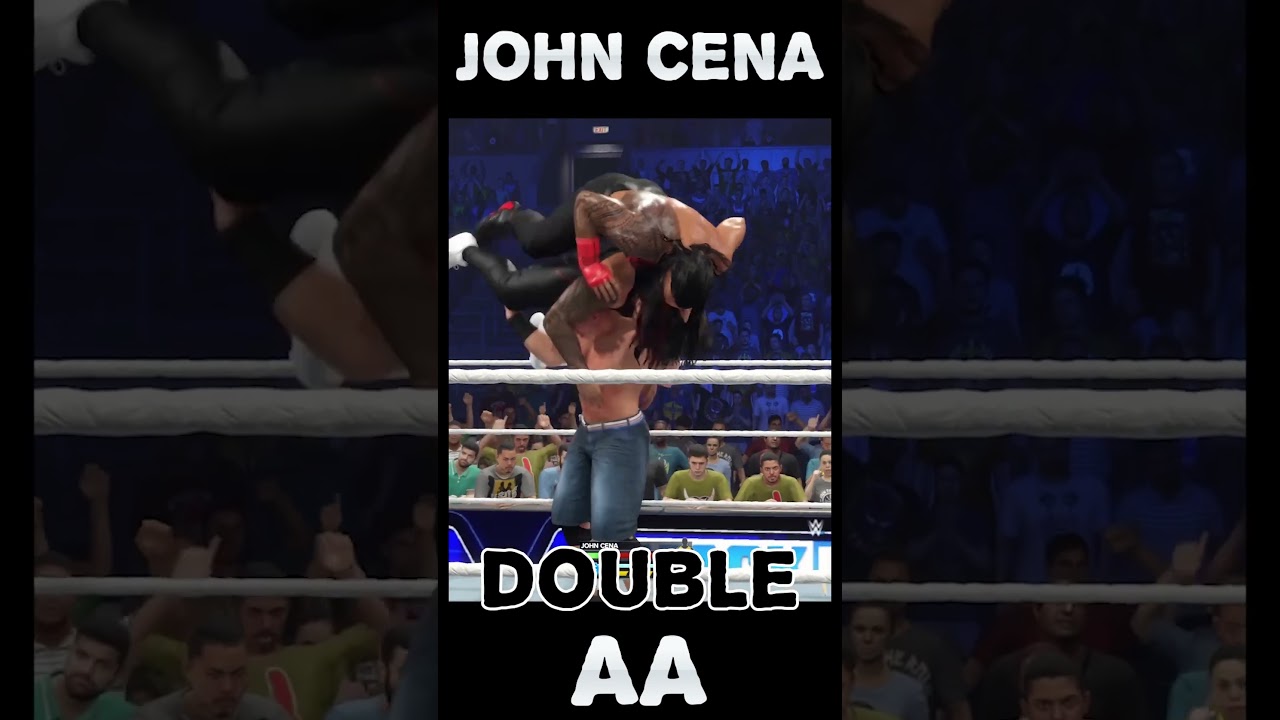 WWE JOHN CENA DOUBLE AA