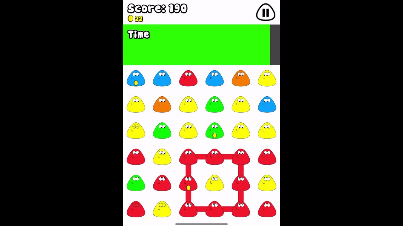[FWR] Pou Connect 2 200 Points in 38.615 - YouTube