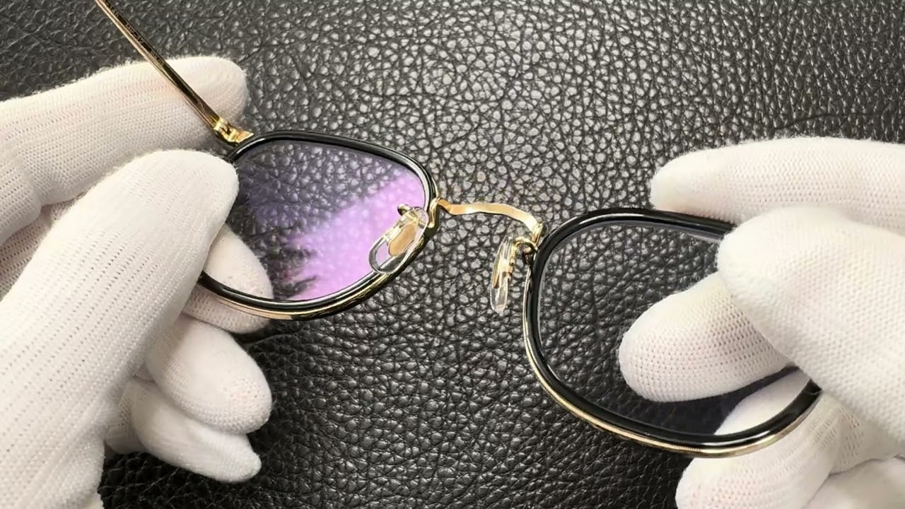オリバーピープルズ OLIVER PEOPLES MP-12 BK/G - YouTube