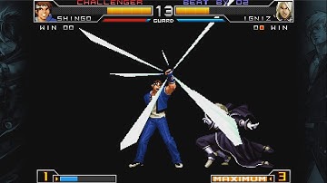 KOF2002 UM SHINGO vs IGNIZ THE KING OF FIGHTERS 2002 UNLIMITED MATCH 2D Fighting Game