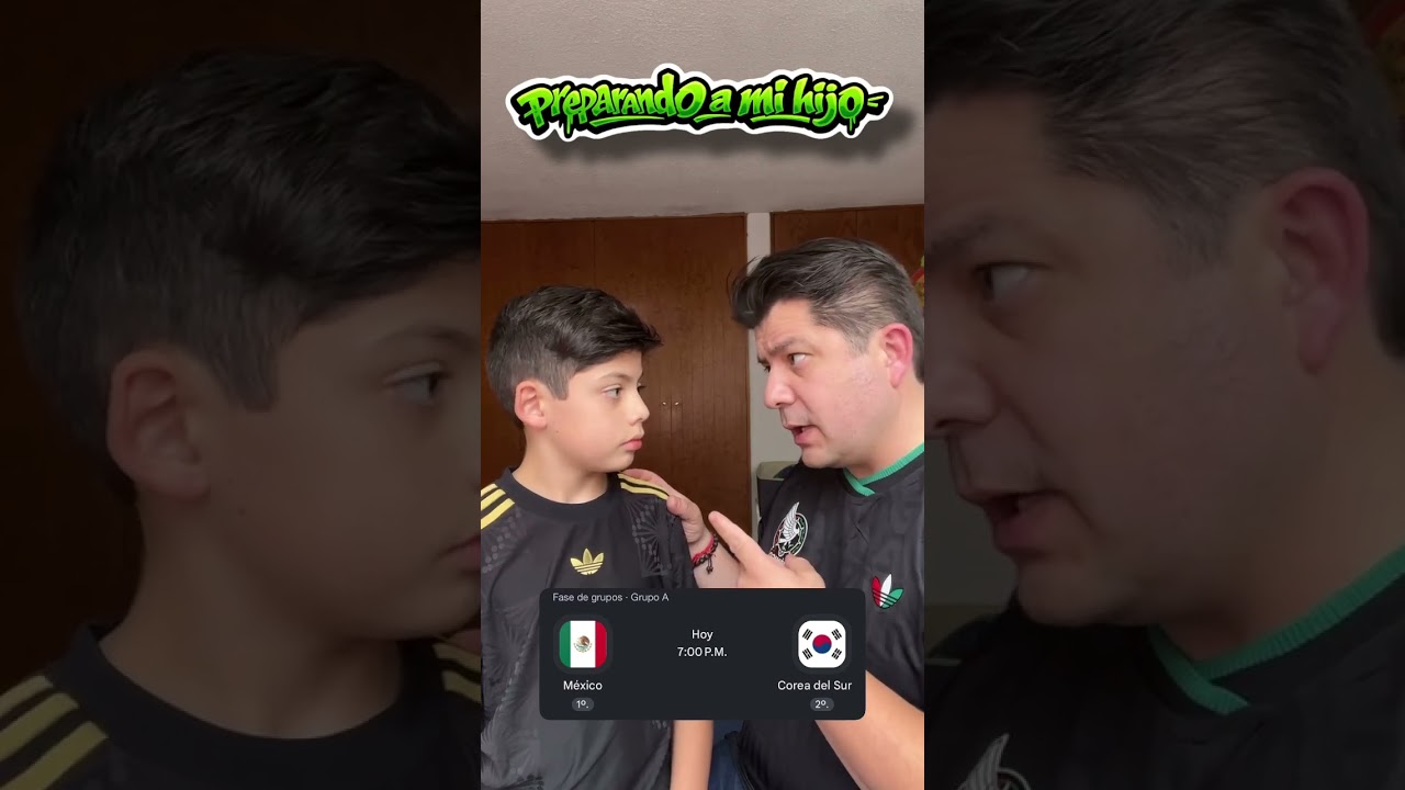 Preparando a la nueva generación 🦊 APRENDER A SER PADRES #Fútbol #Hijos #Corea #Crianza #Paternidad