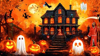 Cozy Autumn Haunted House Halloween Ambience 🎃 Best Spooky Halloween Music 👻 Halloween Ambience screenshot 5