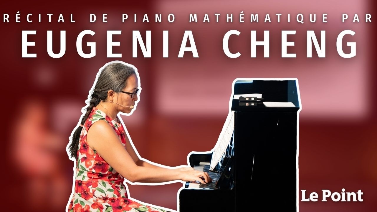 L'harmonie des nombres : récital de piano mathématique par Eugenia Cheng