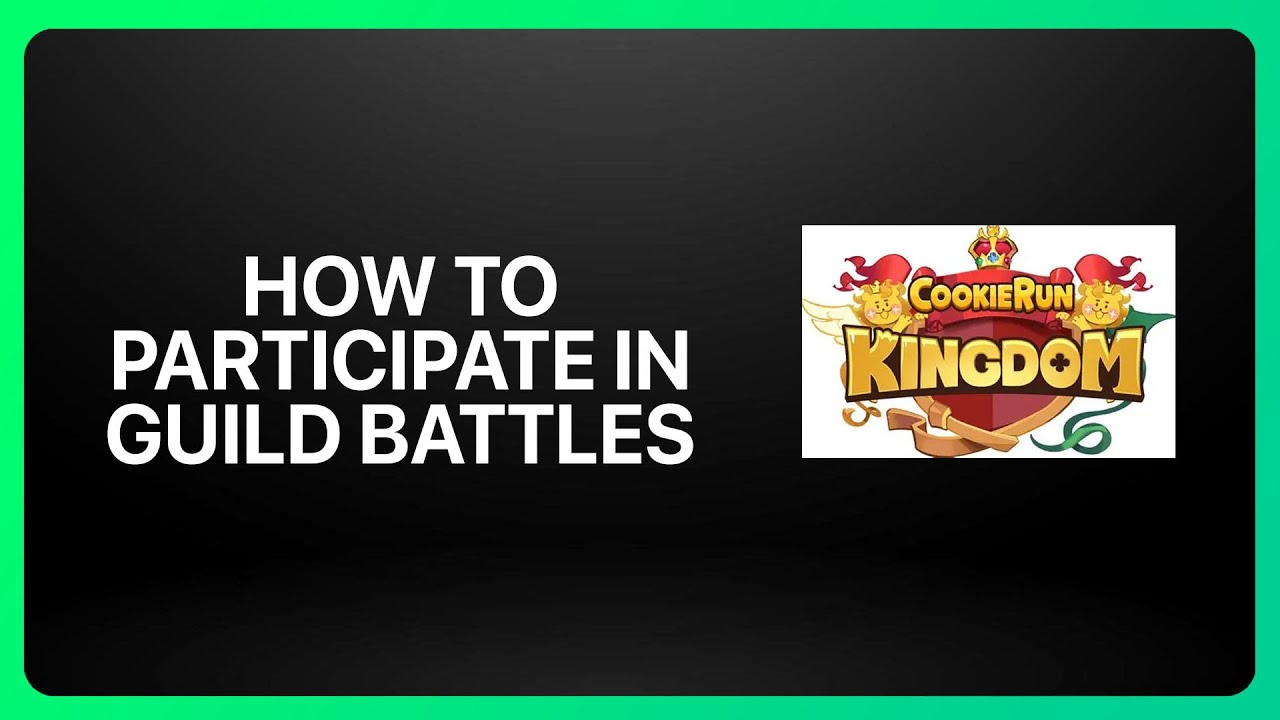 Как участвовать в битвах гильдий в Cookie Run Kingdom 2025! Обучающее видео