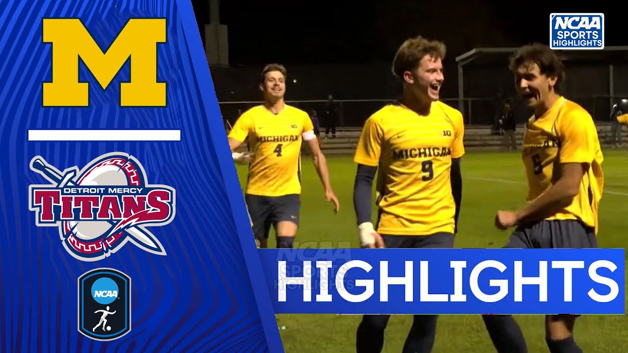 Michigan vs Detroit Mercy | NCAA College Soccer Highlights | October 28, 2025