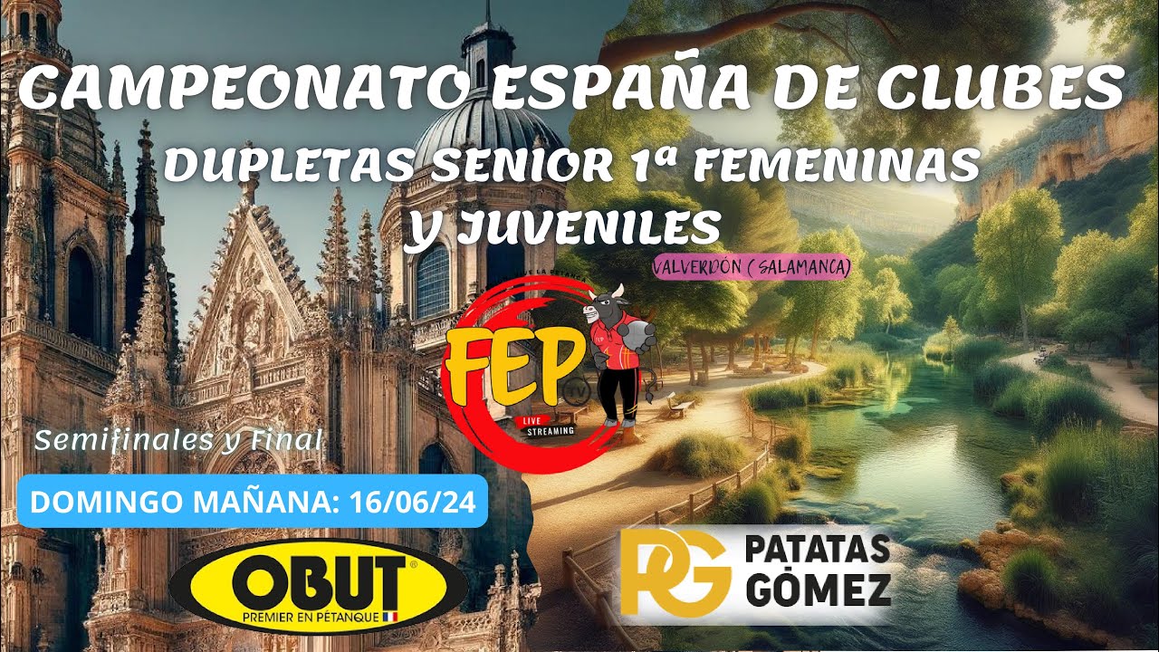 Miniature : CAMPEONATO DE ESPAÑA DE DUPLETAS FEMENINO Y JUVENIL. Domingo Mañana.