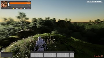 UE4 testing True Sky with the Smart Landscape Material