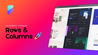 1. Rows & Columns in Foundaweb 🚀