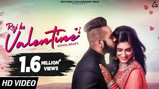 Roj He Valentine : Anmol Brar & Ramanpreet Kaur Brar | New Punjabi Song