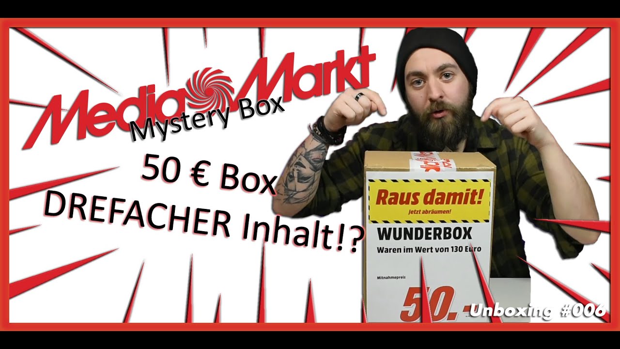 Media Markt Mystery Box 50 Euro DieRottens... packen aus... 📦 MYSTERY BOX von Media Markt 🎉