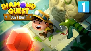 Diamond Quest: Don't Rush! - Android Gameplay FHD screenshot 4