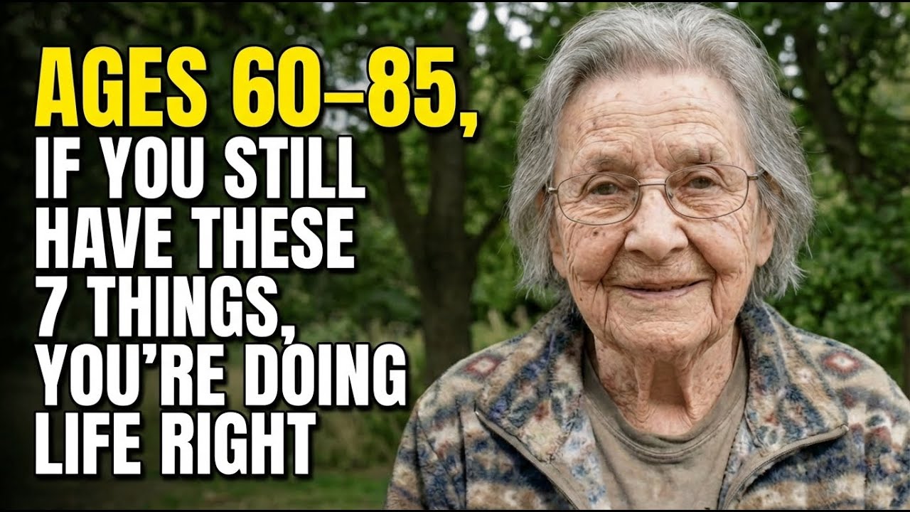 I’m 83. Ages 60–85, If You Still Have These 7 Things, You’re Doing Life Right