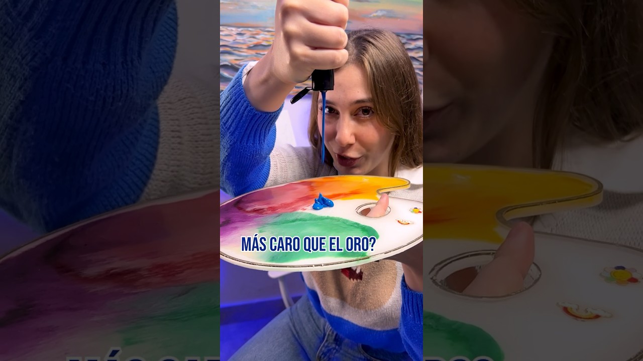 ¿Sabías que el azul fue más caro que el oro? 🤯💙