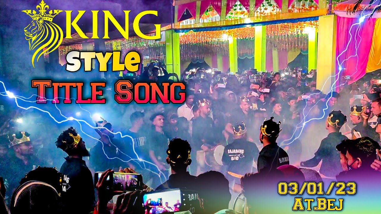 हर बार नये अंदाज मे..Title Song New Style👑...Jay Bajrang Band | KINGS ARE BACK😎 | 03/01/23 | At.Bej
