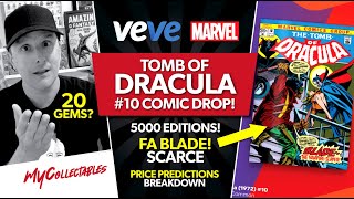 Marvel's Tomb of Dracula Comic Drop on Veve! Blade! Price Predictions and Breakdown!