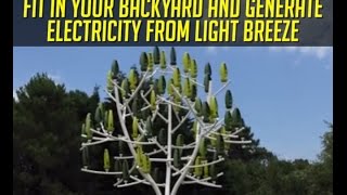 Urban TreeShaped Wind Turbines