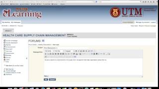Creating Discussion on the LMS