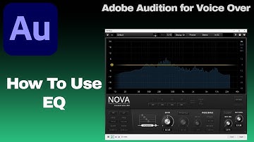 How To Use Equalization Inside Adobe Audition