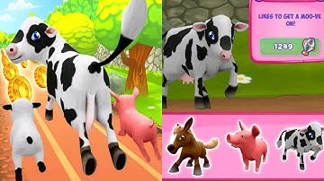 Pets Runner Game | Rabbit Pet Run Android Gameplay | New Pet Run Game | Rabbit Run | Pet Care Run