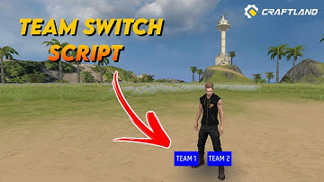 Make Team Switch Script In Craftland | Free Fire