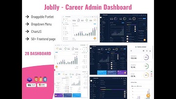 Job Board HTML Template Bootstrap 5 Admin Web App Template – Joblly