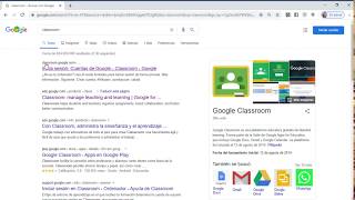 ¿Cómo abrir Google Classroom desde el computador?
