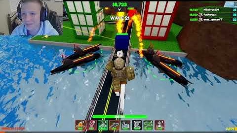 GOT TO WAVE 74 ON ENDLESS (Cube Defense)