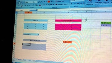Cómo calcular matriz inversa en Excel