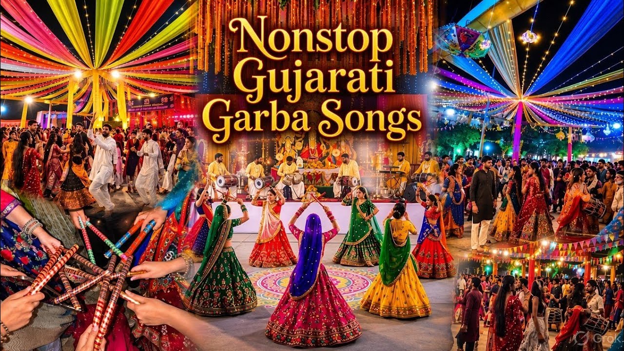 Nonstop Gujarati Dandiya Songs | Navratri 2026 | Garba Songs | #garba #dandiya #khelaiya #navratri