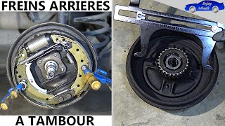 How to replace rear DRUM BRAKES ? (shoes, cylinder) : The ULTIMATE GUIDE !