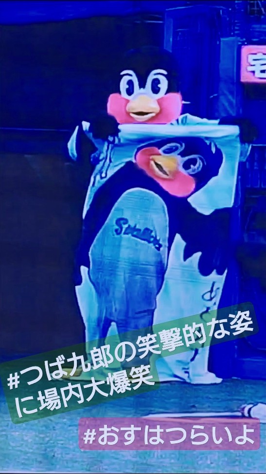 最高／つば九郎の姿に場内大爆笑 #shorts #つば九郎 #寅さん - YouTube