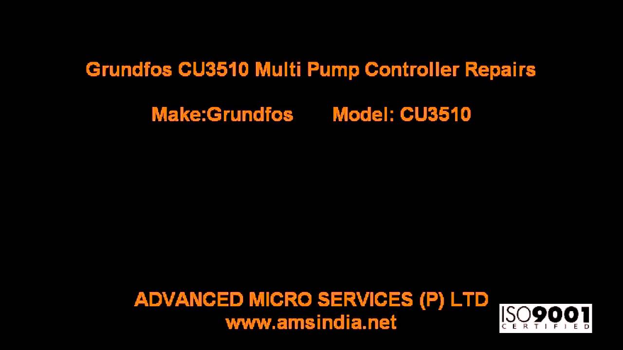 Grundfos CU3510 Multi Pump Controller Repairs Advanced Micro Services