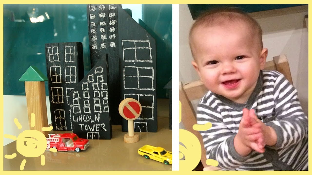 DIY CHALKBOARD PAINT BLOCKS YouTube