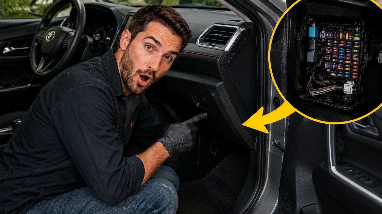 DIY How to Locate Fuse Box Location 2021 Toyota Rav4