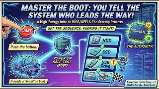 CompTIA A+ Study Song - Set the Boot Order! The BIOS & UEFI Song