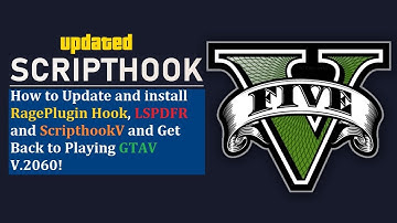 GTA V | LSPDFR | Tutorial | How to Install all Updates for GTA V Version 2060!  Scripthookv included
