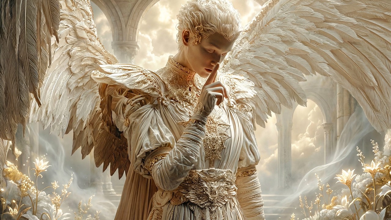 Whispers of Eternity: The Angel's Silent Oath in the Celestial Kingdom and Divine Architecture