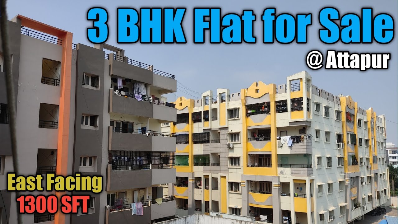 3 BHK Flat for Sale at Attapur P55 Hyderguda Piller 135
